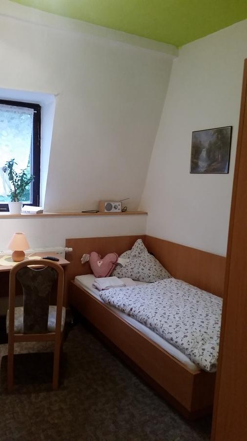 Pension Und Restaurant Die Burg Ehrenfriedersdorf Екстер'єр фото