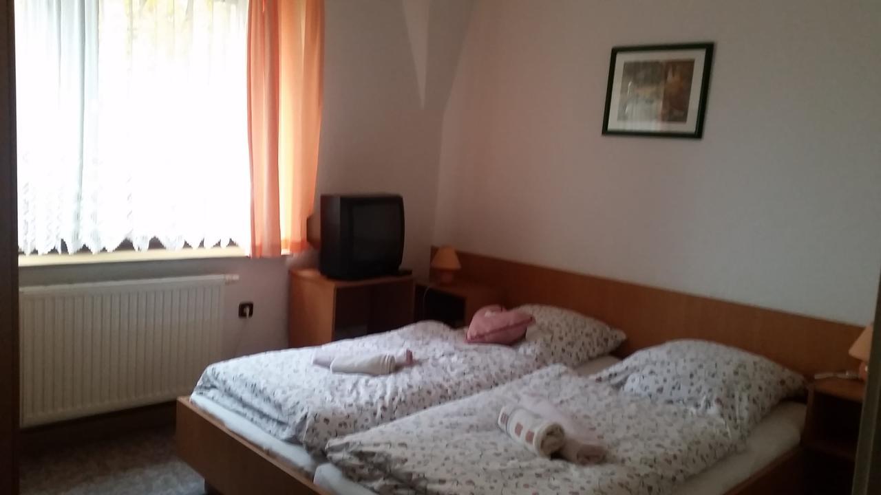 Pension Und Restaurant Die Burg Ehrenfriedersdorf Екстер'єр фото